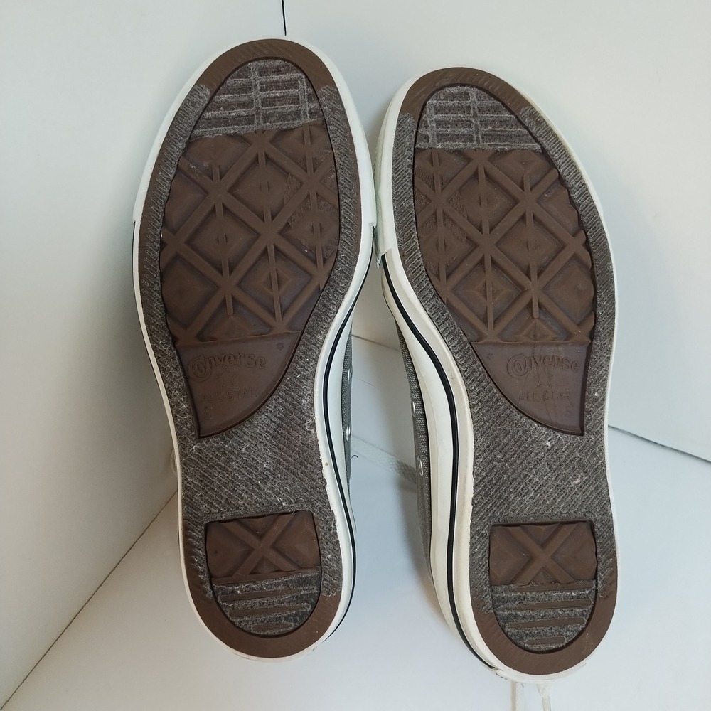 Converse All Star Low Top Gray Canvas Unisex Men 5 Women 7 Sneakers Casual Shoes - Picture 13 of 14